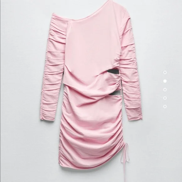 Zara | Dresses | Zara Draped Knit Dress | Poshmark